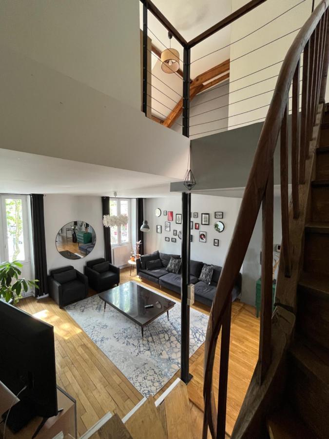 Duplex De Charme En Centre Ville Avec Terrasse 布里夫拉盖亚尔德 外观 照片